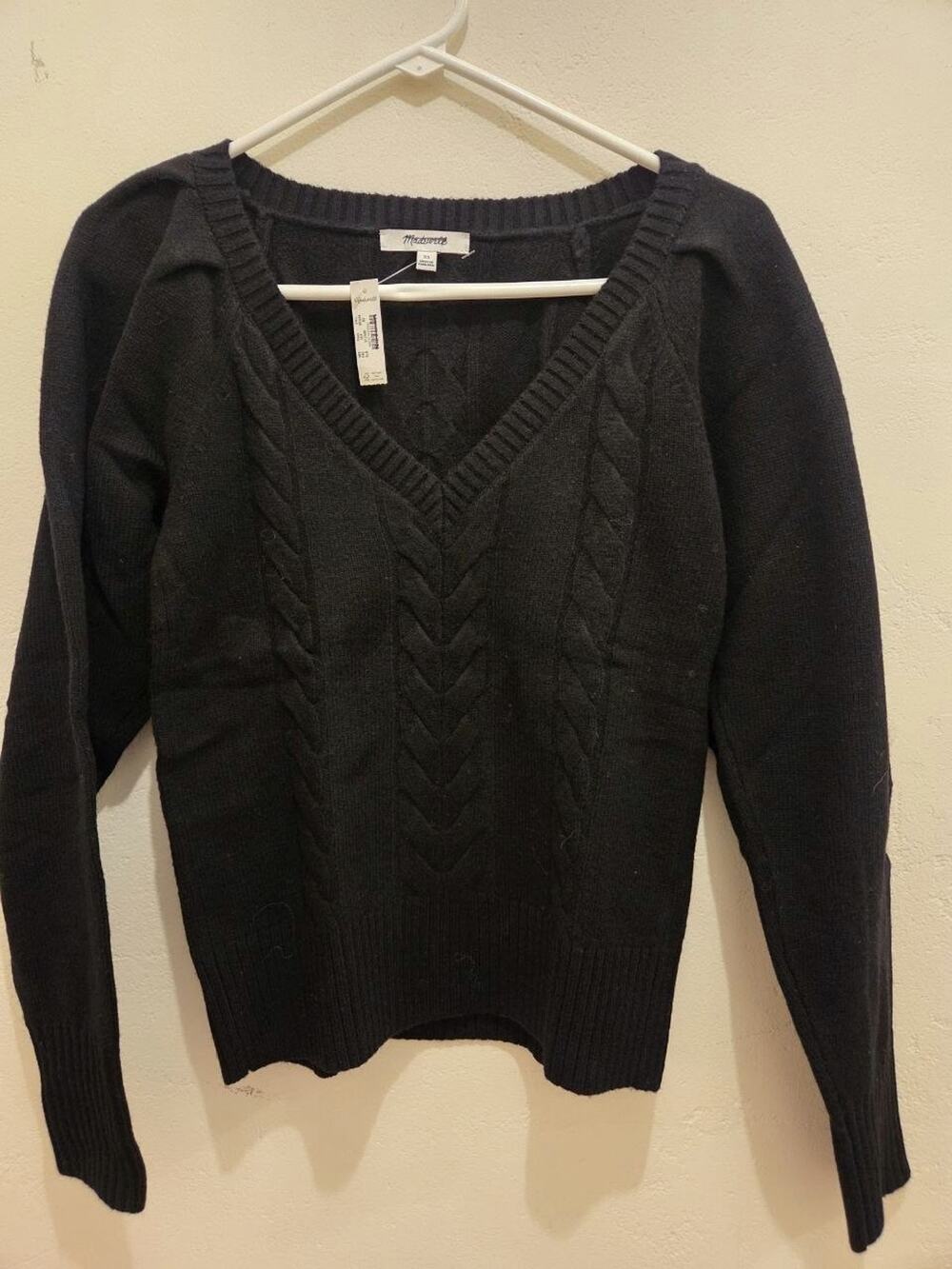 Madewell NWT Dark Grey Sweater Women's Size XS